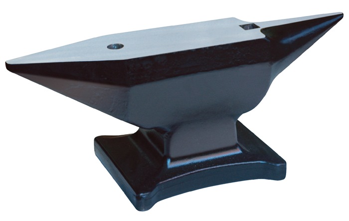 KANCA Amboss 35 kg mit zwei Hörnern Stahl geschmiedet