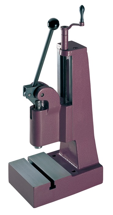 Berg & Schmid Kniehebelhandpresse HK 800 Druckkraft 8 kN Hub 40 mm Arbeitshöhe 50-200 mm