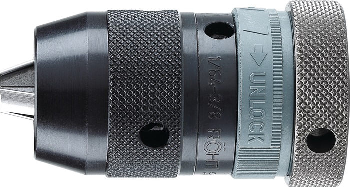 RÖHM Schnellspannbohrfutter Supra SK Spann-Ø 1-13 mm B 16 für Rechts- und Linkslauf