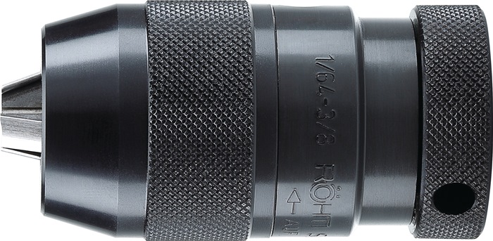RÖHM Schnellspannbohrfutter Supra S Spann-Ø 0,5-10 mm 3/8″ - 24 mm für Rechtslauf