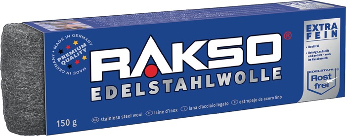 RAKSO Edelstahlwolle mittel 3 150 g