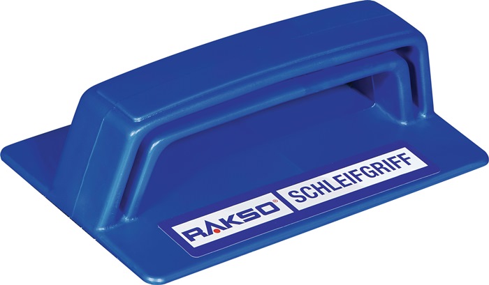 RAKSO Schleifgriff für Spänematte Breite 8 cm Länge 14 cm
