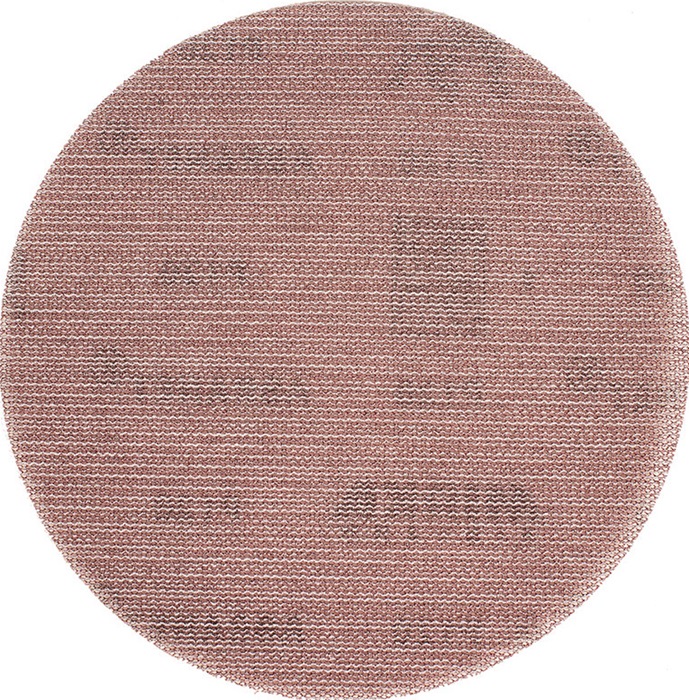 Mirka Haftschleifscheibe ABRANET Grip 125 mm Körnung 240 für Holz / Metall / Lack / Kunststoff Korund Lochanzahl Gitternetz