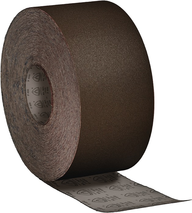 KLINGSPOR Schleifgeweberolle KL 361JF 100 mm Körnung 240 für Metall Korund