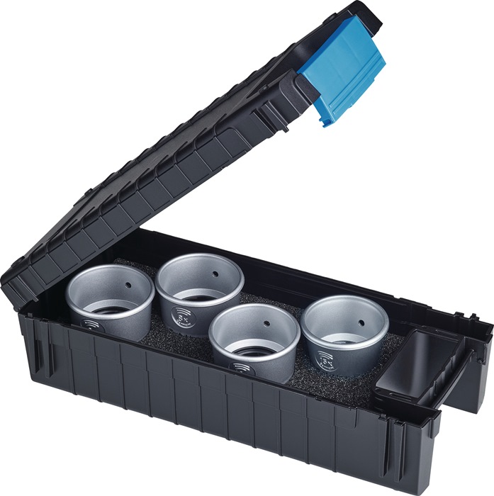 SCHWEIZER Uhrmacherlupenset Profi-Set Tech-Line 6x, 8x, 10x, 15x Kunststoffkassette 4 teilig