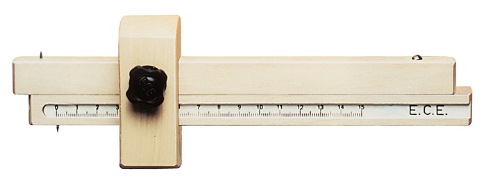 E.C.E Streichmaß Maßlänge 150 mm Weißbuche