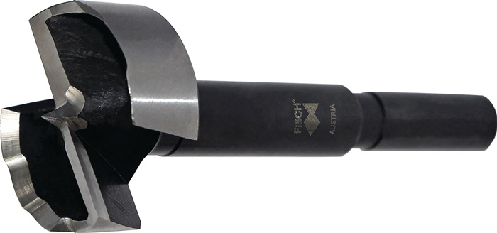 FISCH-TOOLS Forstnerbohrer BLACK SHARK PRO Ø 35 mm Gesamtlänge 90 mm Schaft-Ø 10 mm
