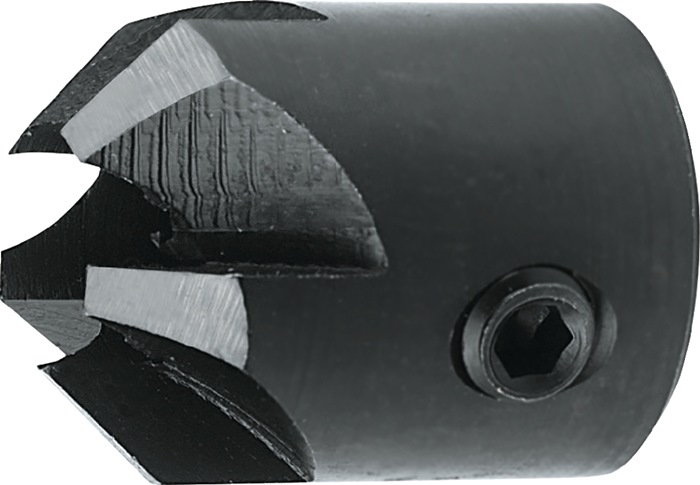 FISCH-TOOLS Aufsteckversenker Type 0639 Senk-Ø 16 mm Bohr-Ø 5 mm HSS Länge 25 mm
