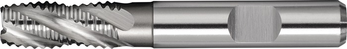 PROMAT Schaftfräser DIN 844 Typ NR Nenn-Ø 14 mm Einsatzlänge 36 mm HSS-Co5 DIN 1835 B Schneidenanzahl 4 kurz