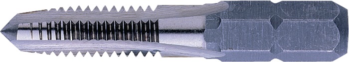 EXACT Einschnittgewindebohrer HSSG 1/4 ″ 6KT-Bit M6x18 mm