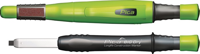 Pica Zimmermannsbleistift BIG-Dry Länge 20 cm mit Graphit-Mine