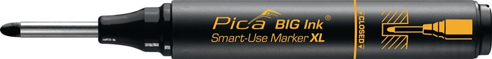 Pica Permanentmarker BIG INK SMART-USE-MARKER XL schwarz Strichbreite 2 - 4 mm Rundspitze