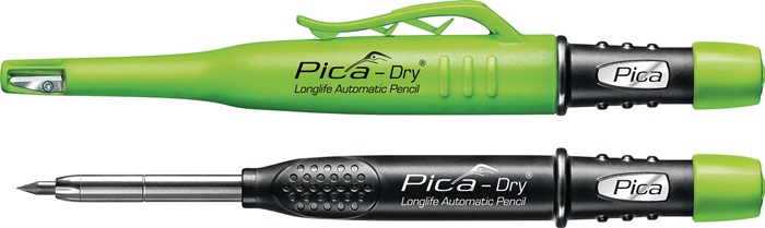Pica Bau-/Tieflochmarker -Dry graphit mit Graphit-Mine