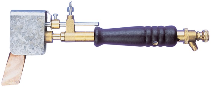 KAYSER Weichlötkolben G 3/8″ LH mit Zubehör und Kupferstück