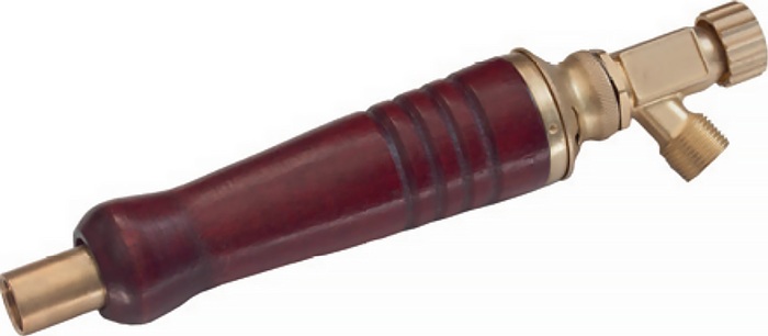 KAYSER Löthandgriff G 3/8″ LH mit Holzgriff, regulierbar