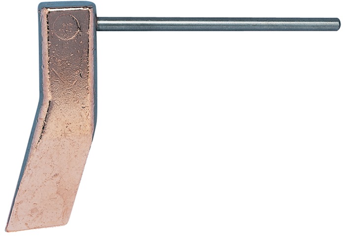 KAYSER Kupferstück Hammerform, gekröpft 350 g