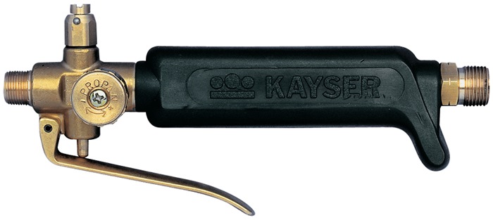 KAYSER Propanbrennerhandgriff Federhebel M14 x 1 mm 1,5 - 4 bar