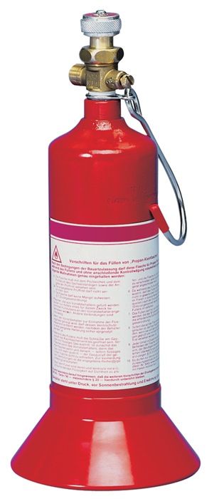 KAYSER Propangasflasche 425 g Anschluss G 3/8″ LH