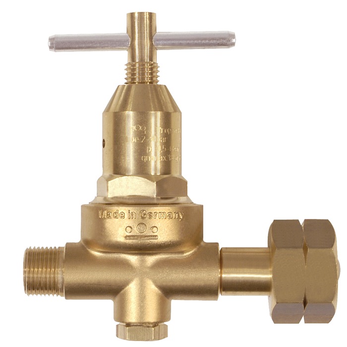 KAYSER Propankleindruckregler ohne Manometer 0,5 - 6 bar 18 kg/h W 21,8 x 1/14″ LH