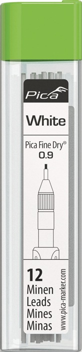 Pica Ersatzmine 12x weiß präzises Anzeichnen