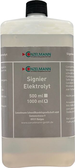 CONZELMANN Elektrolyt Signier 1 l Flasche