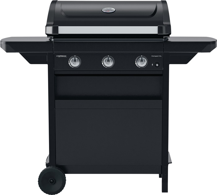 CAMPINGAZ Gasgrill Compact 3 L 3 Stahlrohrbrenner mit Piezozündung
