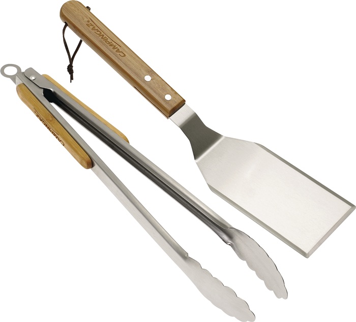 CAMPINGAZ Grillbesteck Duo Spatel: 36 cmZange: 39 cm 2-teilig: Spatel und Zange