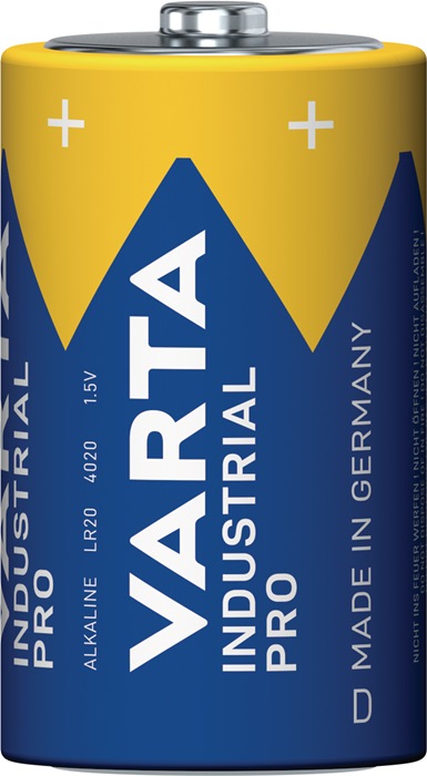 VARTA Batterie Industrial PRO 1,5 V D Mono 17000 mAh LR20 4020