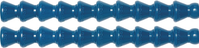 LOC-LINE Gelenkschlauch Größe 1/4 ″ Gesamtlänge 294 (2x147) mm Beutel mit 2 Stück
