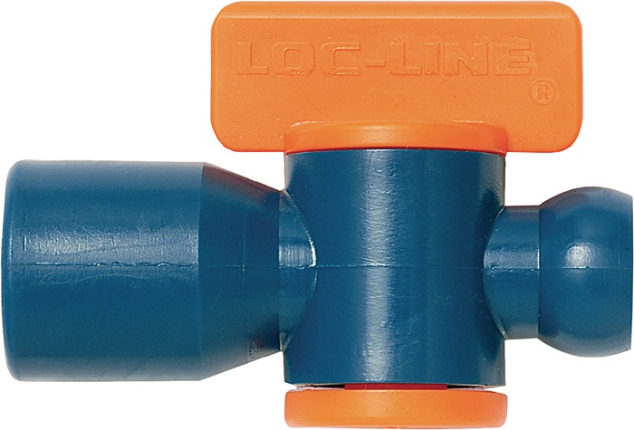 LOC-LINE Absperrventil Größe 1/4 ″ mit Innengewinde