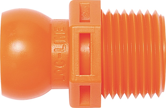 LOC-LINE Gewindenippel Größe 1/2 ″ NPT R 1/2