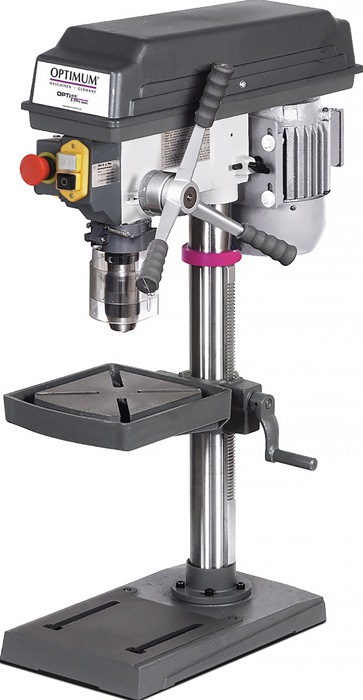 OPTI-DRILL Tischbohrmaschine B 17 Pro basic 15,5 (S235JR) mm MK2 680-2700 min-¹