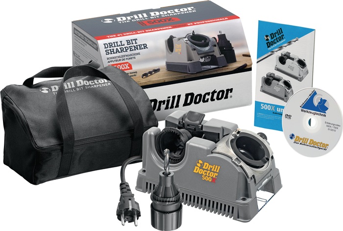 DRILL-DOCTOR Bohrerschleifgerät DD-500X Schleifbereich 2,5-13,0 mm