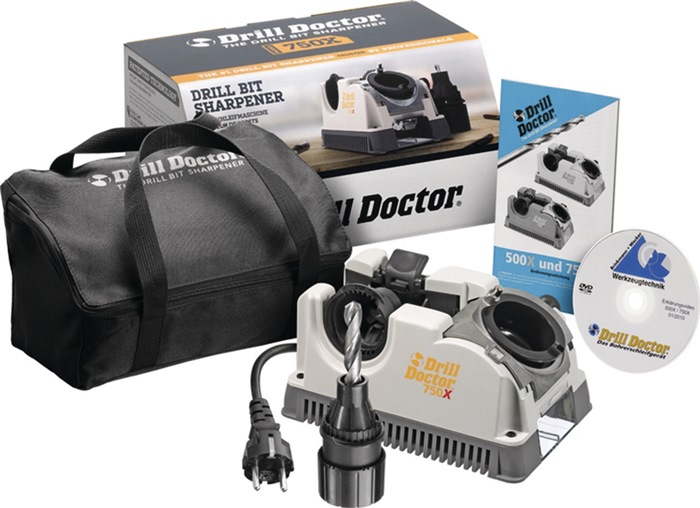 DRILL-DOCTOR Bohrerschleifgerät DD-750X Schleifbereich 2,5-19,0 mm