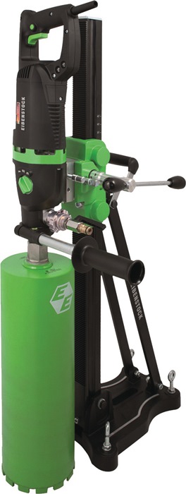EIBENSTOCK Diamantkernbohreinheit DBE 162 nass: 12-162 / trocken: 12-202 mm 2200 W