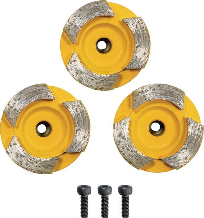 EIBENSTOCK Diamantschleiftellerset Hartmetall
