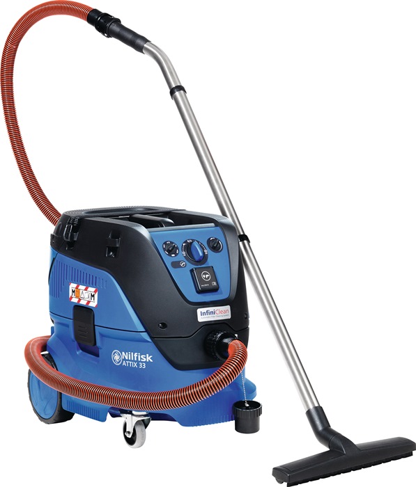 Nilfisk Sicherheitssauger ATTIX 33-2M IC BG Bau 1400 W 4500 l/min 250 mbar 30 l