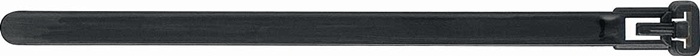 neko Kabelbinder Länge 150 mm Breite 7,6 mm Polyamid 6.6 schwarz