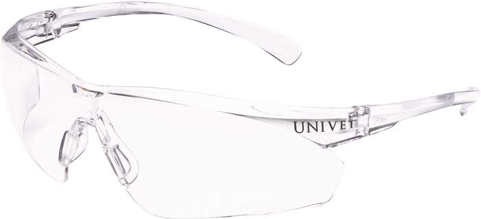 UNIVET Schutzbrille 505U EN 166, EN 170 Bügel klar, Scheibe klar Polycarbonat