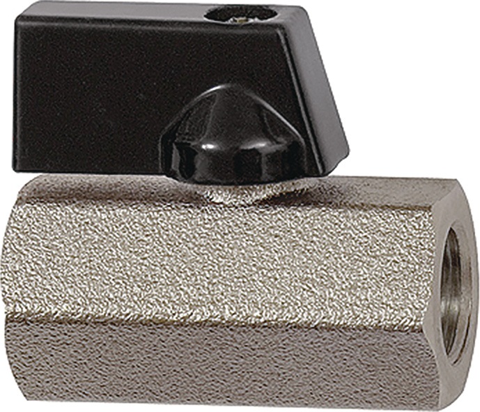 RIEGLER Mini-Kugelhahn VALVE LINE 10 mm 3/8 Innen-/Innengewinde DN 8 mm