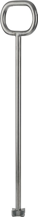 HÄRKE Kanaldeckelheber Länge 800 mm mit Kreuzfuß verzinkt