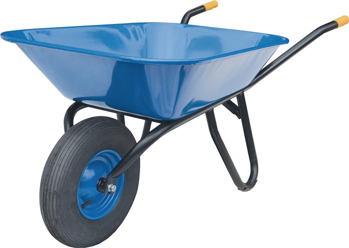 müba Schubkarre Fagro F85 85 l polymeres Rad 21,5 kg Stahlfelge mit Kugellager