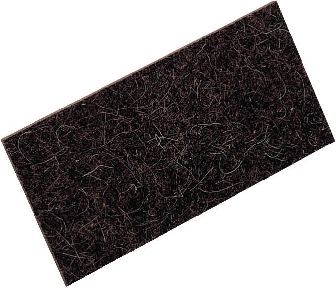 KRONEN HANSA Hartfilzauflage L280xB140xS10mm schwarz