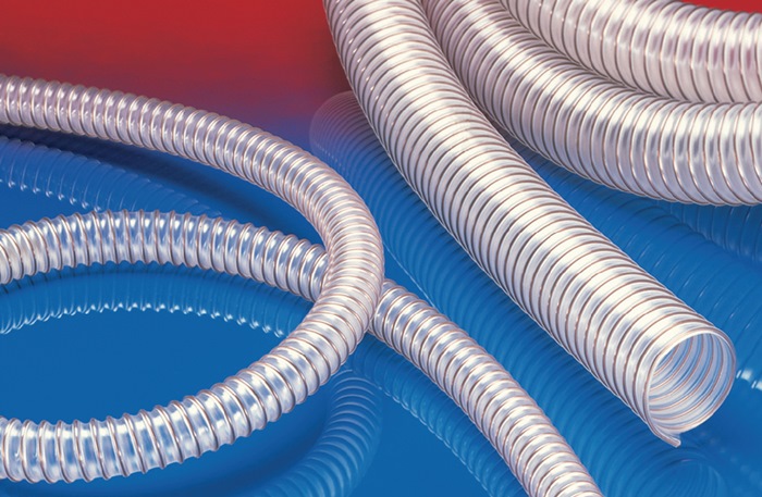 NORRES Absaug- und Förderschlauch AIRDUC® PUR 355 AS Innen-Ø 160 mm Außen-Ø 171,00 mm 5.5 mm Länge 15 m