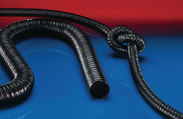 NORRES Absaug- und Gebläseschlauch PROTAPE® PE 322 EC Innen-Ø 60 mm Außen-Ø 68,00 mm 4 mm Länge 10 m