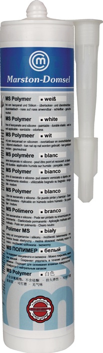 MARSTON Kleb- und Dichtstoff MD-MS Polymer weiß 440 g