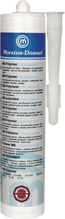 MARSTON Kleb- und Dichtstoff MD-MS Polymer transparent 300 g