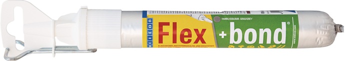 Weicon Kleb- und Dichtstoff Flex+bond® grau 85 ml