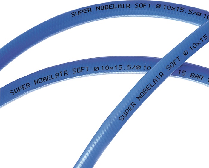 TRICOFLEX Druckluftschlauch Super Nobelair® Soft Innen-Ø 9 mm Außen-Ø 14,5 mm Länge 50 m blau