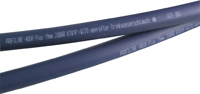 TRICOFLEX Trinkwasserschlauch Profiline-Aqua Plus Innen-Ø 19 mm Wandstärke 4 mm Länge 50 m